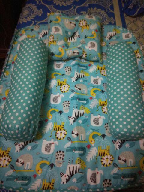 Matras Perlak Set Bantal Guling Flower/matras Perlak Set Flower
