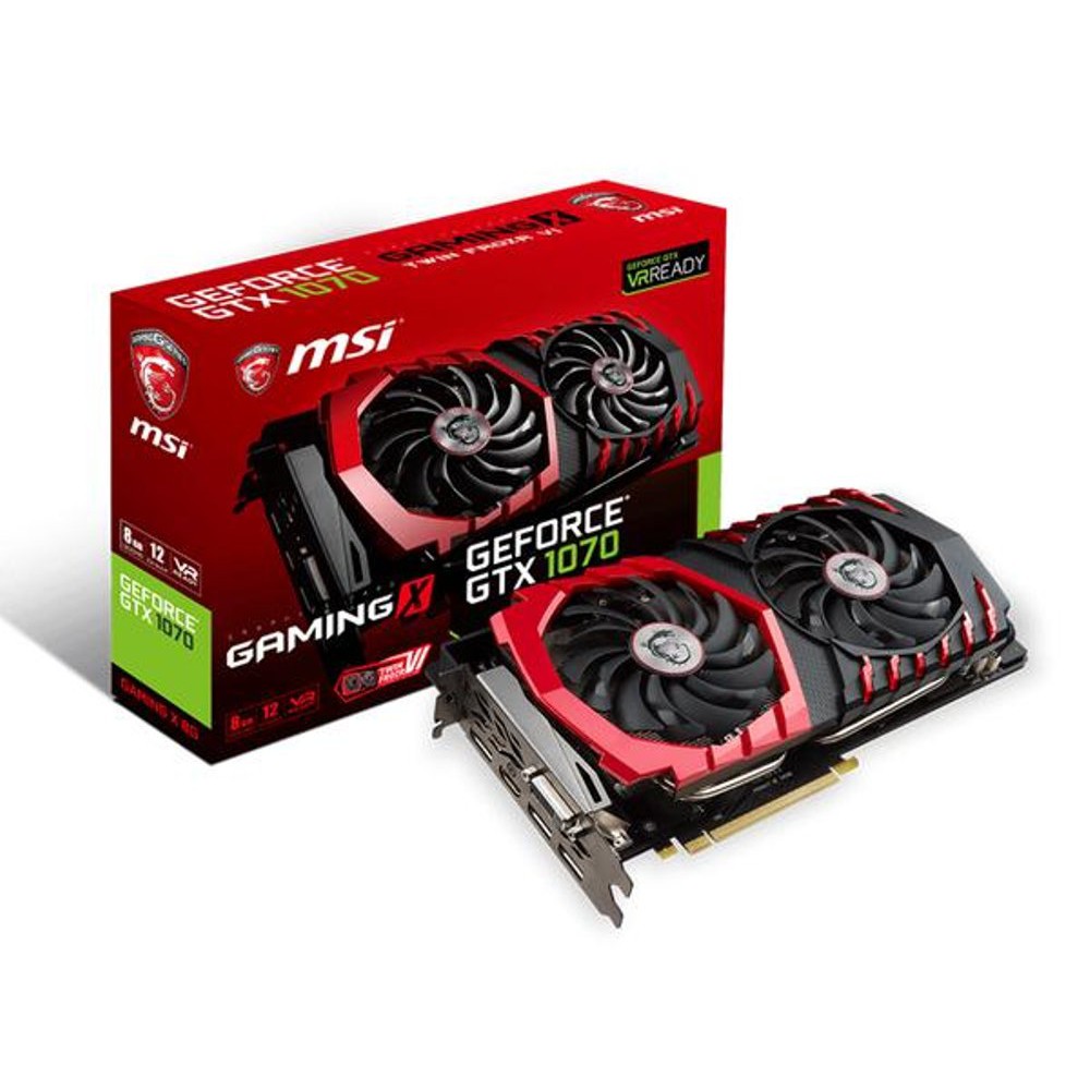 MSI GeForce GTX 1070 DirectX 12 GTX 1070 GAMING 8G 8GB 256-Bit GDDR5 PCI Express 3.0 x16 HDCP Ready