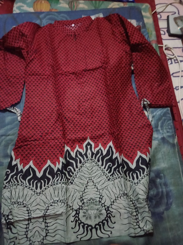 Couple Batik Keluarga || Setelan Couple Batik Ayah Ibu Anak Cewek