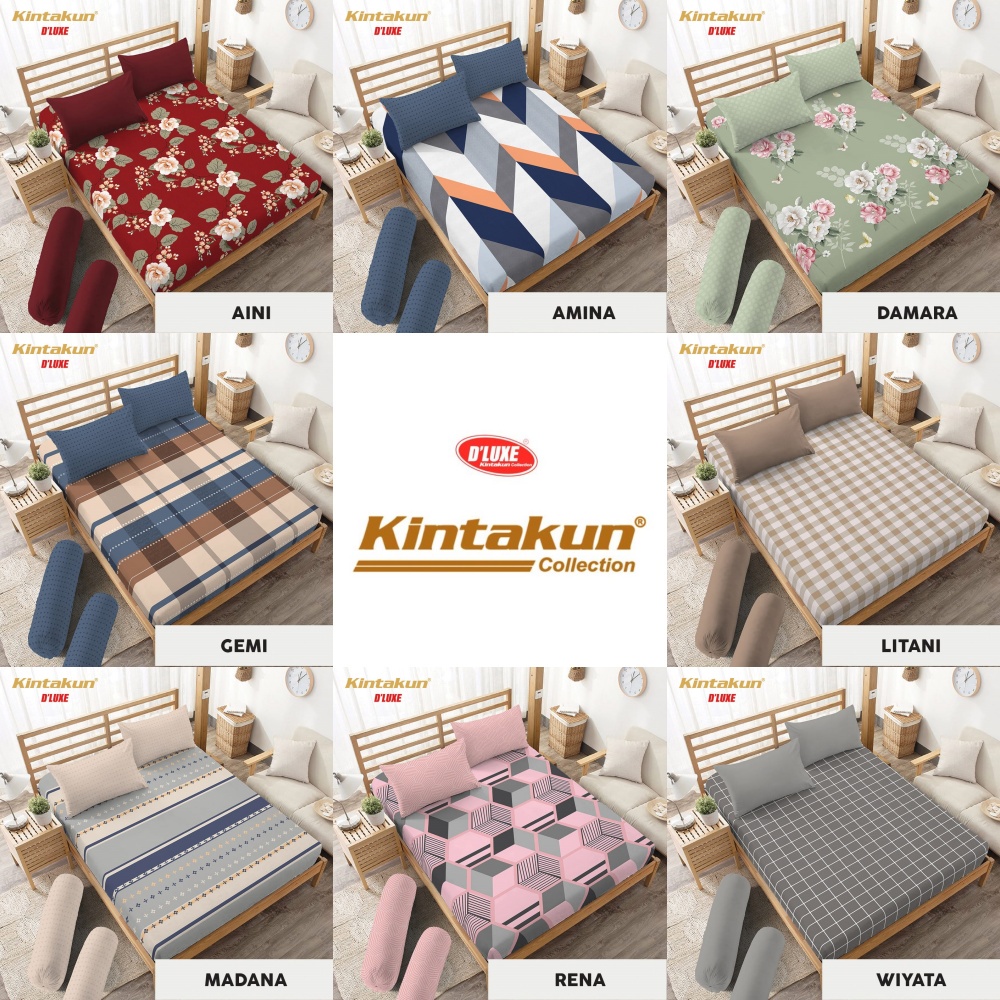 Kintakun Dluxe - Sprei Queen (160x200) Edisi Nirmana Terlaris pilihan