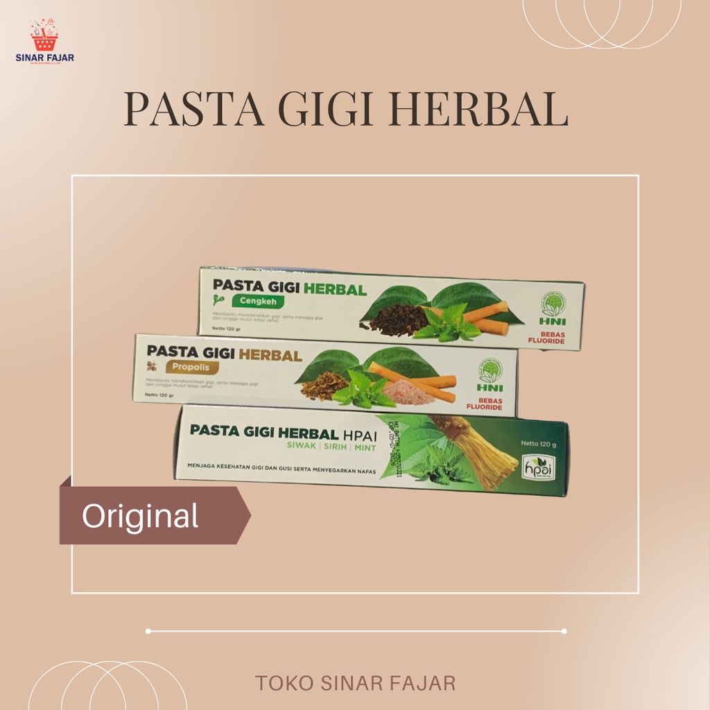 PASTA GIGI HERBAL HNI HPAI