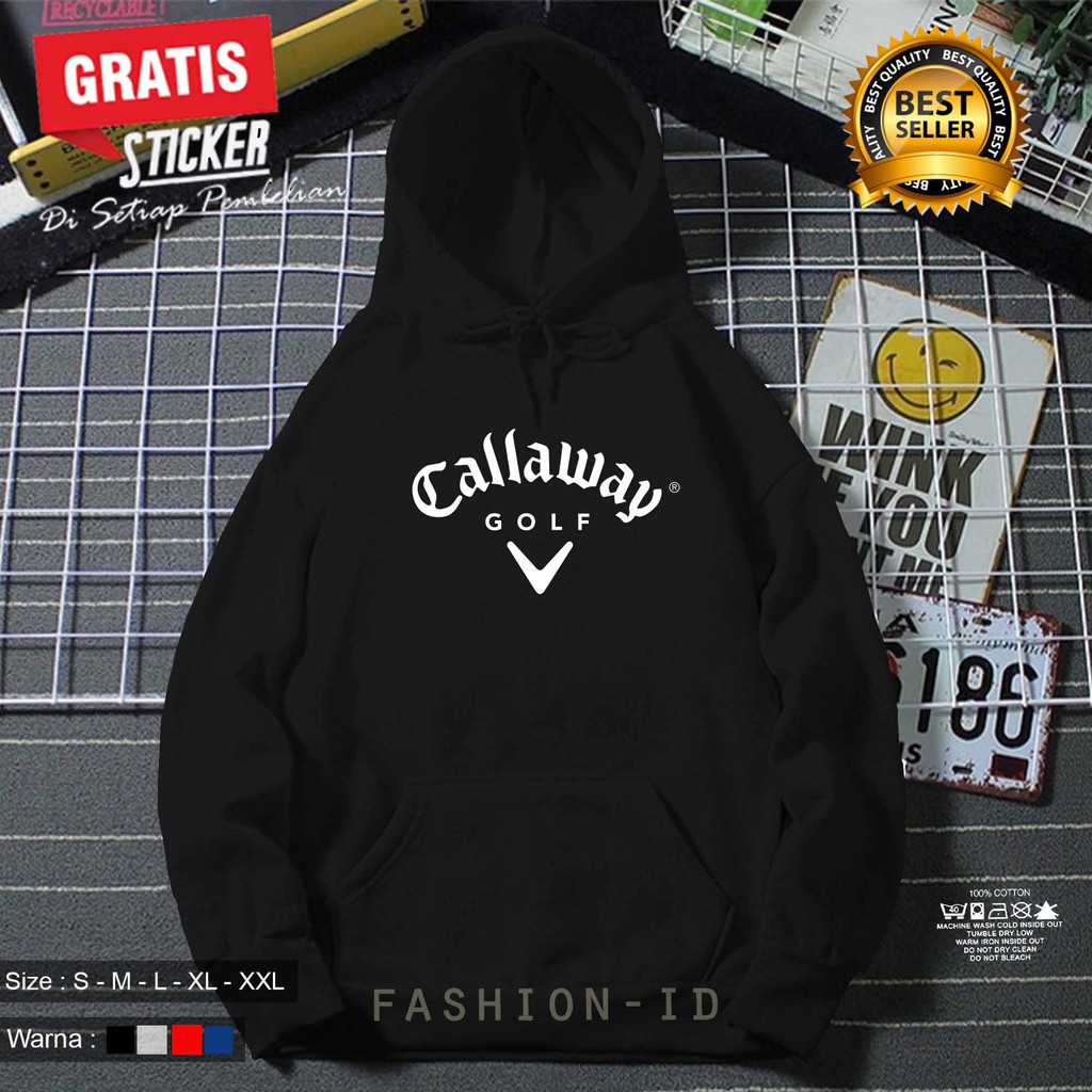 Jaket Sweater Hoodie CALLAWAY GOLF Keren Pria Dan Wanita Distro DIAMOND STORE