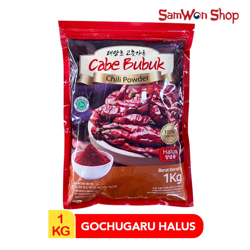 Jual JAVA SUPER FOOD GOCHUGARU HALUS 1 KG GOCHUKARU CHILI POWDER