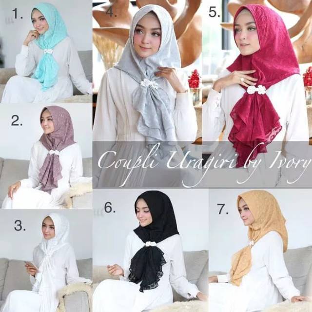 Hijab instan coply uragiri ori by ivory hijab