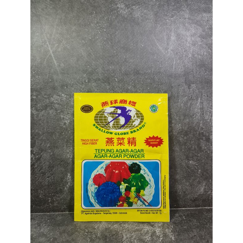 

Agar Agar Walet Swallow Globe Brand Coklat per 1 sachet