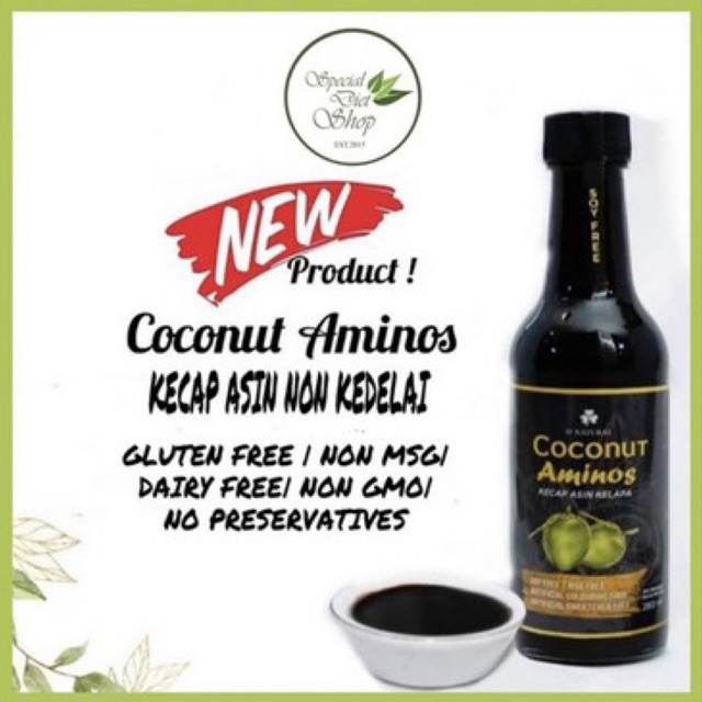

COCONUT AMINOS Kecap Asin NON Kedelai