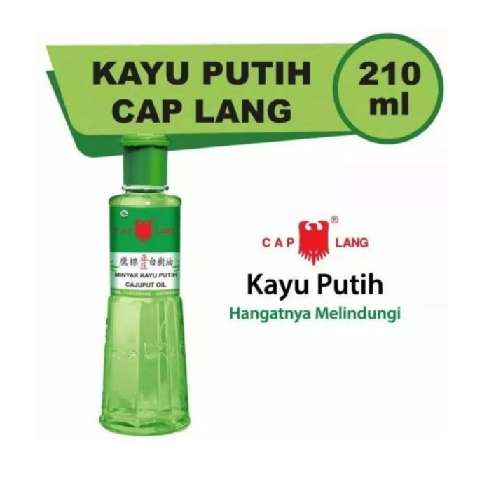 MINYAK KAYU PUTIH 210 ML CAP LANG [ PALING BESAR ]