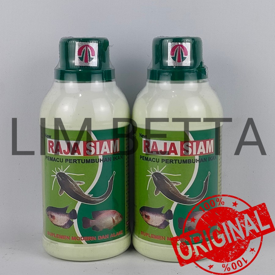 RAJA SIAM 250 ML / MULTIVITAMIN PEMACU PERTUMBUHAN IKAN