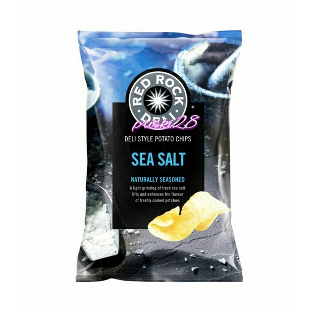 

Red Deli Rock Potato Chips Sea Salt