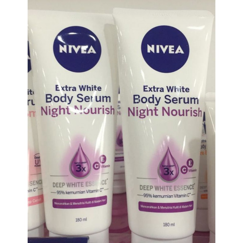 NIVEA EXTRA WHITE BODY SERUM 180ML