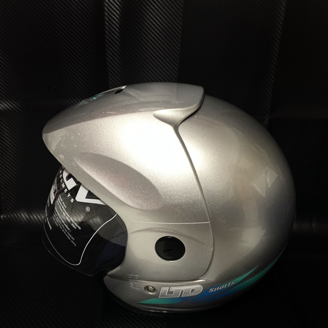 HELM LTD WARNA PUTIH MUTIARA DIJAMIN ASLI/ORIGINAL