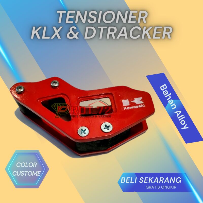 Tensioner Stabilizer Rantai KLX 150 DTRACKER Supermoto Traill Aksesoris Variasi