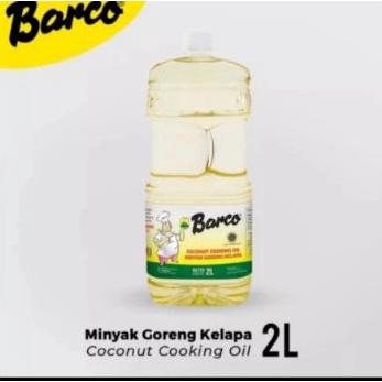 

barco minyak goreng kelapa 2 Liter botol