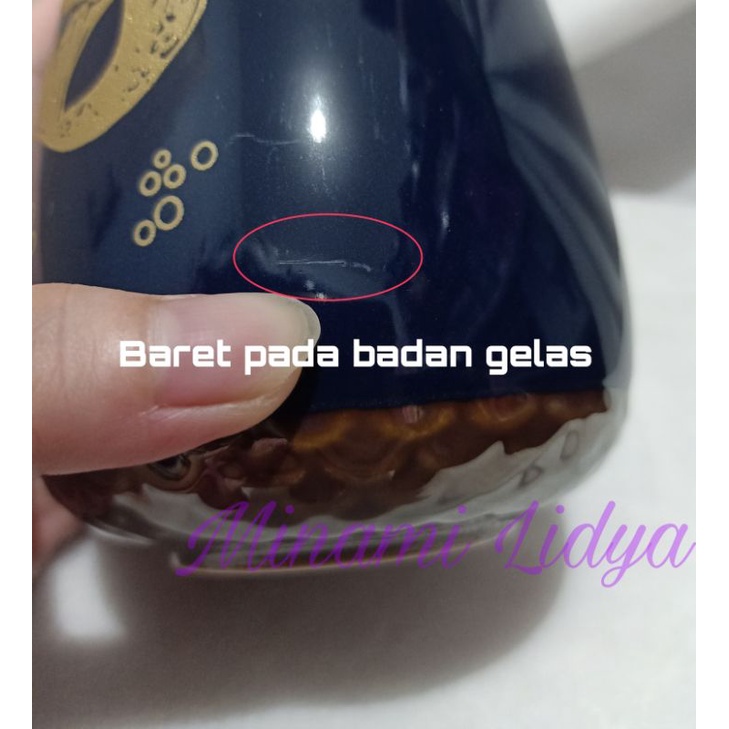 Cacat produksi / defect pabrik gelas mug coffee starbucks free sendok