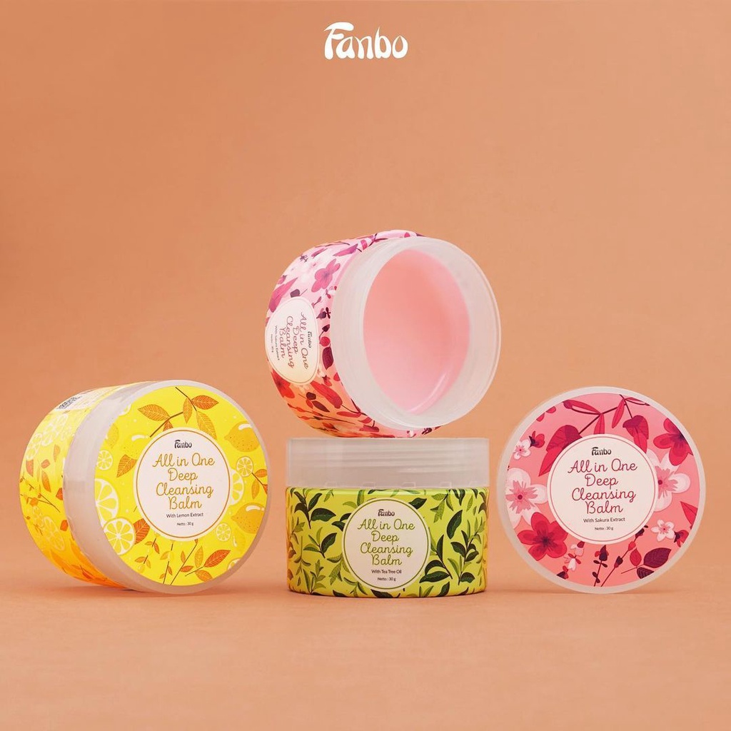 ★ BB ★ Fanbo All in One Deep Cleansing Balm - Pembersih Make up (Balm) - 30gr