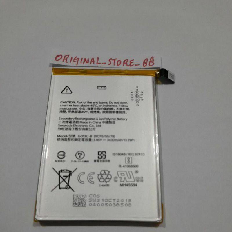 BATERAI ORIGINAL 100% GOOGLE PIXEL 3 XL G013C-B BATTERY ORI HP GOOGLE PIXEL 3XL
