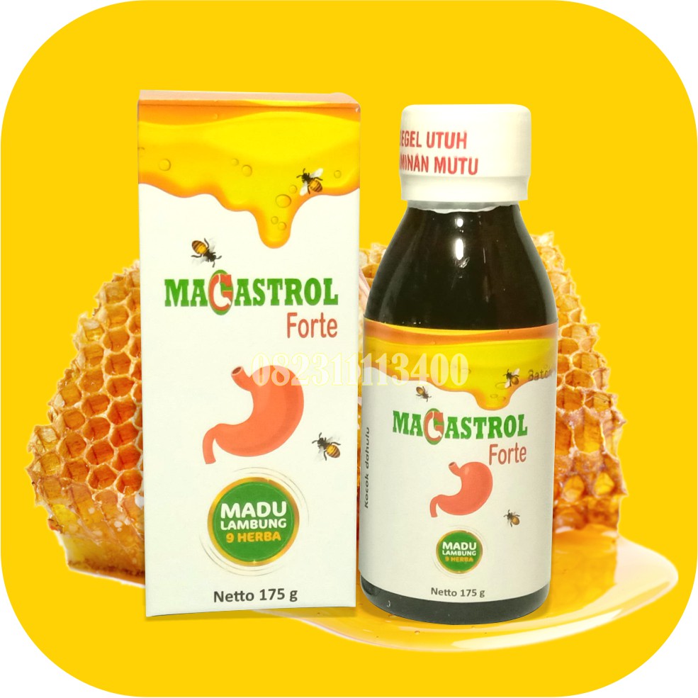 Madu Magastrol Forte Obat Asam Lambung & Maag Oiriginal
