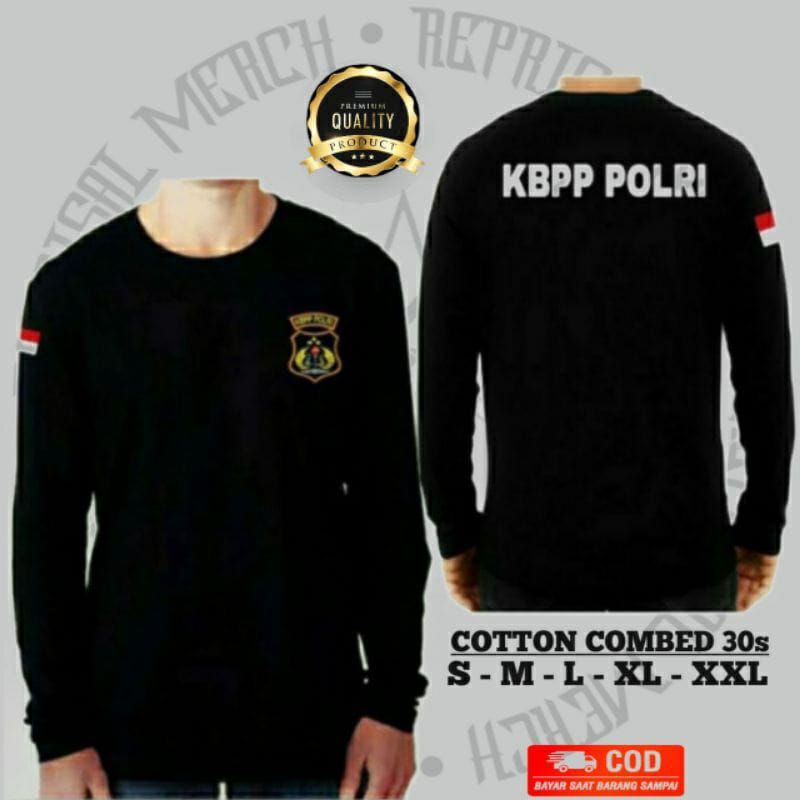 KAOS KBPP POLRI LENGAN PANJANG