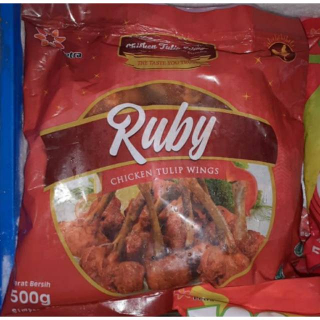 

Rubby Tulipswings 500 gr sdah berbumbu