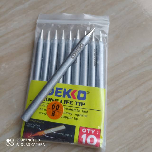 TIP DEKKO 60W MATA SOLDER DEKO 60W