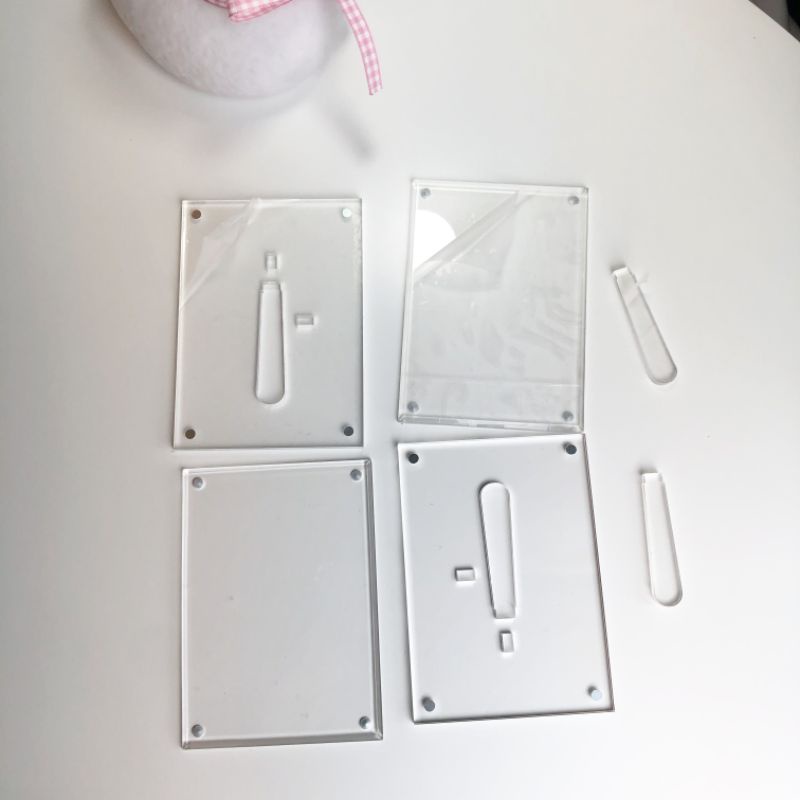 Acrylic Photo Stand / Pigura Akrilik untuk Photocard / Polaroid