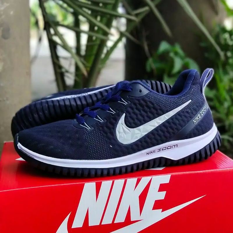 Sepatu Pria Nike Zoom Sepatu Olahraga Sepatu Running Sepatu Lari Pria Sepatu Grade ori