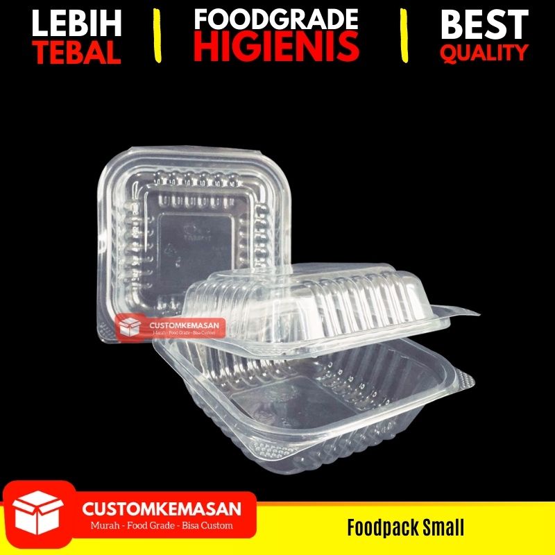 Food Pack Tomat S /  Kemasan Sup / Mika dimsum / Kemasan Burger / Kemasan Bubur / Wadah makanan