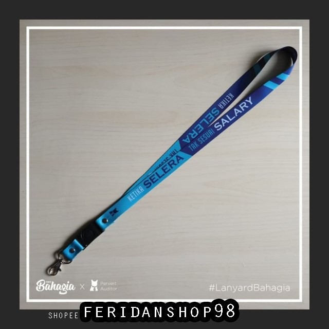 

FS322 LANYARD LANYARD KETIKA SELERA ATK TAK SESUAI SALARY @PERVERTAUDITOR BY FERIDANSHOP98