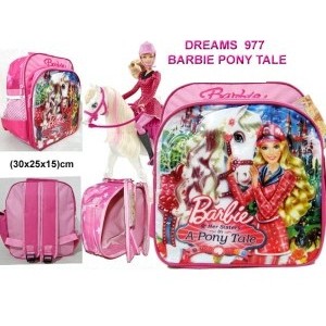 BACKPACK ANAK BARBIE / TAS ANAK BARBIE