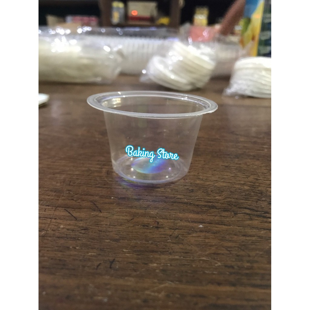 Gelas Cup Pudding Agar Agar 50ml isi 50pc