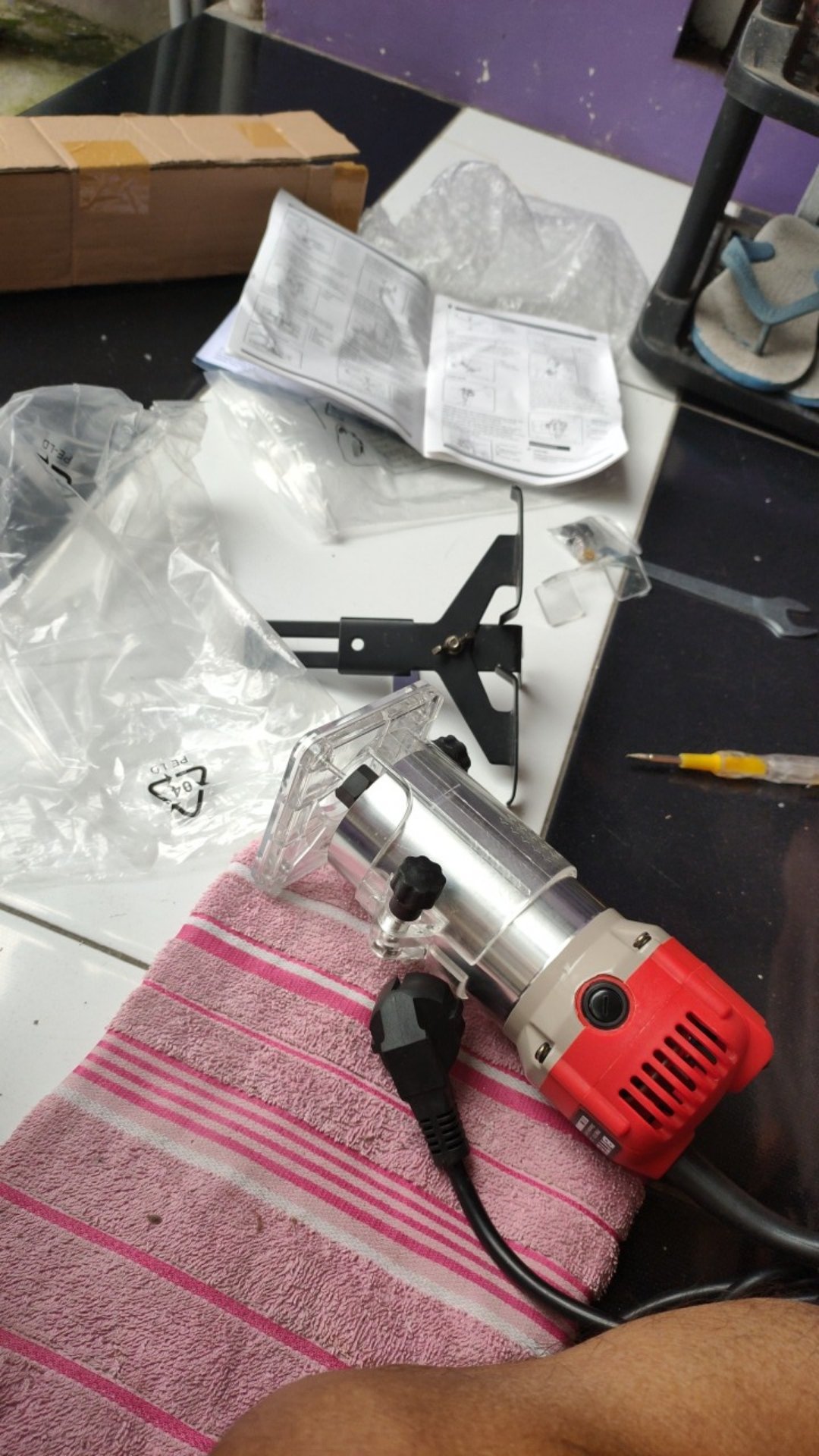 Mesin Profil Kayu Bitec Prm 3701 Trimer Trimmer Router Profile Machine R3701zy R Zy