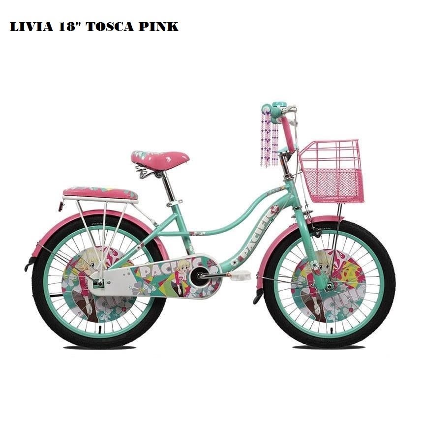 Sepeda Mini Anak Perempuan  Pacific Livia 12 16 18 Inch Garansi SNI-2
