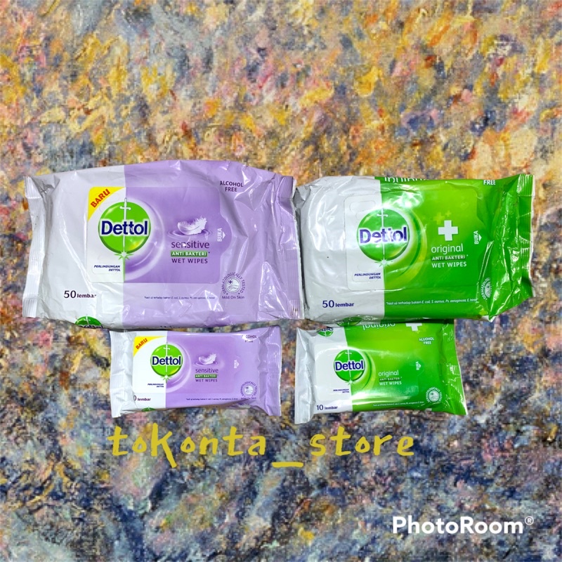 tisu basah detol 10s-50s all varian