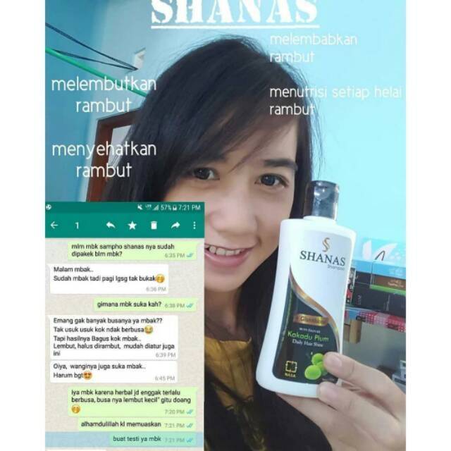 Shanas Shampoo Original Nasa Membantu Mengatasi Segala Keluhan Masalah Rambut