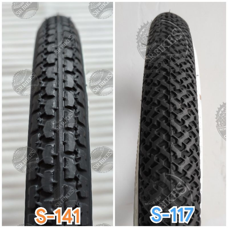 Ban Luar 20 x 1.75 Sepeda Lipat Minion Mini BMX. HITAM PUTIH. SWALLOW DELI TIRE