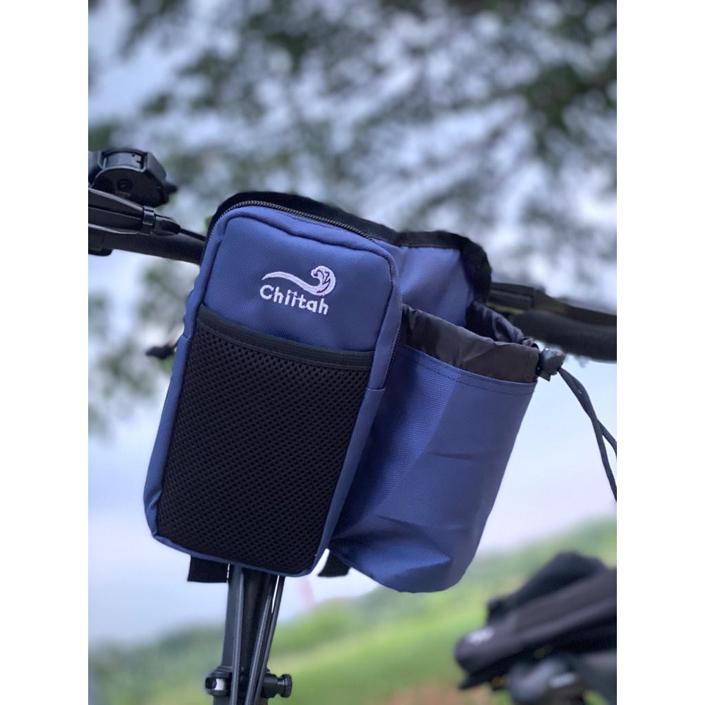 Tas  Sepeda kecil sepeda lipat Minion  Tas Sepeda Stang Botol Minum  Mountain Bike Powerbank