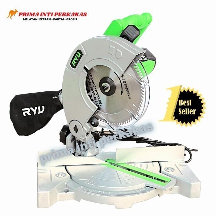 Chain | Ryu Rms 180 Mesin Potong Alumunium Kayu Mitre Saw 7" Miter Saw 7" Inch