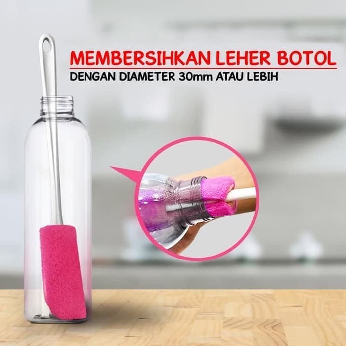 SCOTCH BRITE 3M SIKAT BOTOL DBC-01 SABUT SPONS PEMBERSIH BOTOL