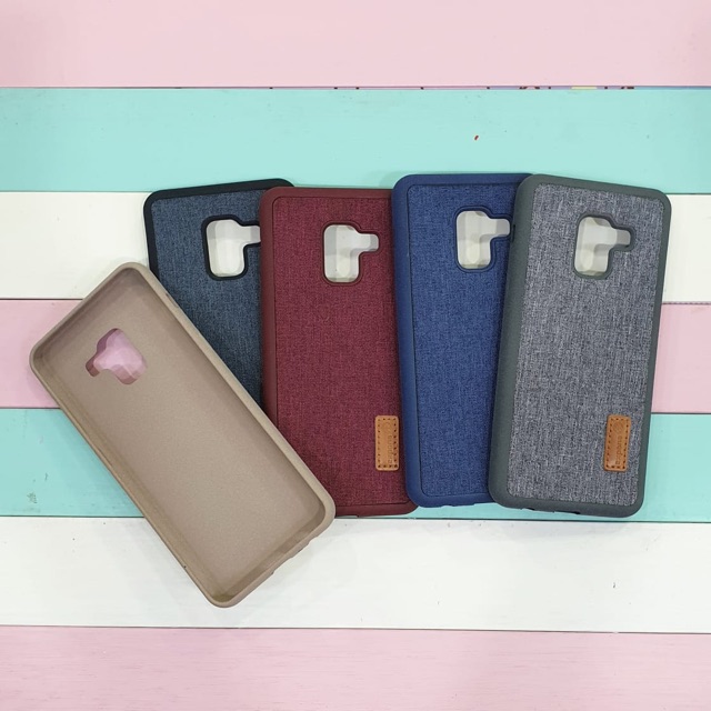 Case Denim Exporia Case Samsung J4   A8 A10 A20 Oppo F11pro Oppo F11