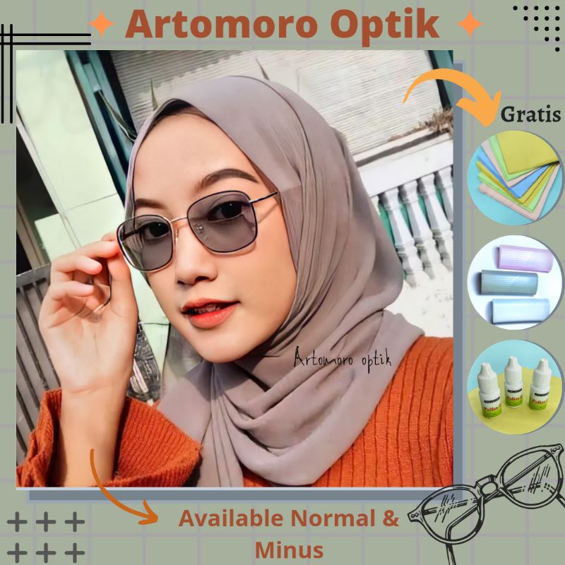 [COD] Kacamata photocromic Anti radiasi komputer kotak