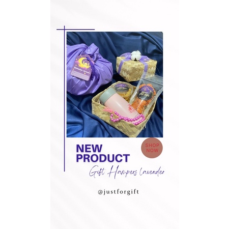 

Gift Hampers Lavender / edisi natal bisa custom