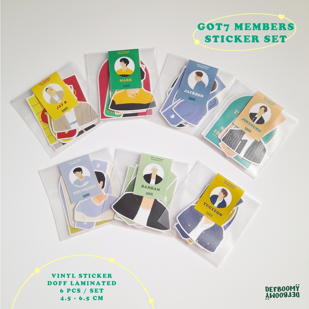 

GOT7 Members Sticker Set