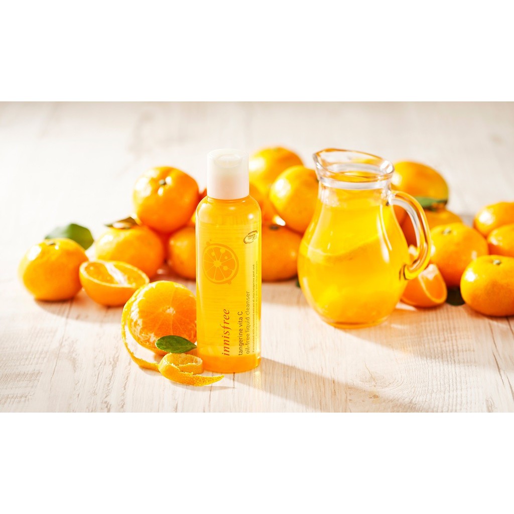 Innisfree Tangerine Vita C Oil Free Liquid Cleanser