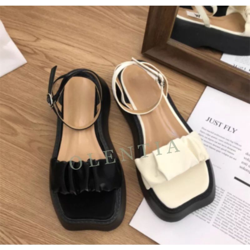 Sandal Wanita sandal wedges platform spon DN 16