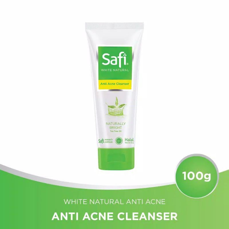 SAFI WHITE NATURAL ANTI ACNE PAKET BEBAS BRUNTUSAN