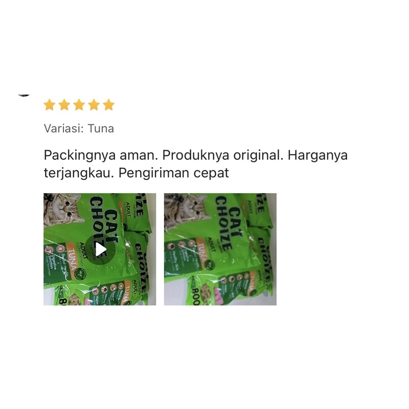 CAT CHOIZE ADULT TUNA SALMON - Makanan Pakan Premium Kucing Kering Cat Choize