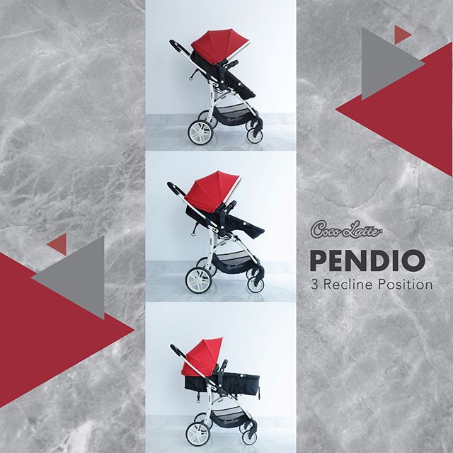 Stroller Bayi Reversible Cocolatte CB 2011 SN Pendio Kereta Dorong Bayi Hadap Ibu