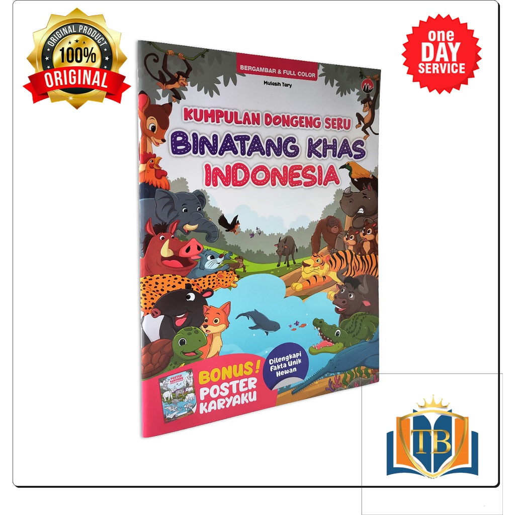 BUKU DONGENG - BUKU CERITA - BUKU ANAK - BUKU DONGENG BINATANG - Buku Cerita Anak Kumpulan Dongeng s