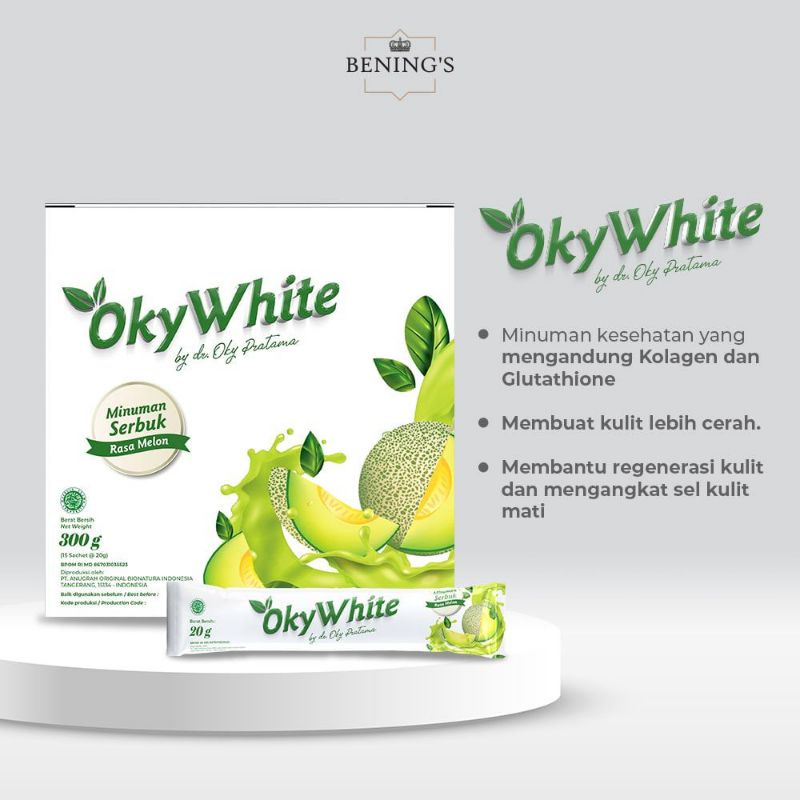 OkyWhite Benings Minuman Pemutih Badan