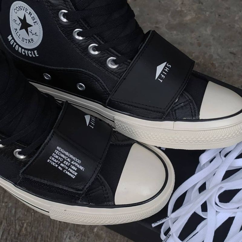 Converse 70'S High Neighborhood Motorcycle Black